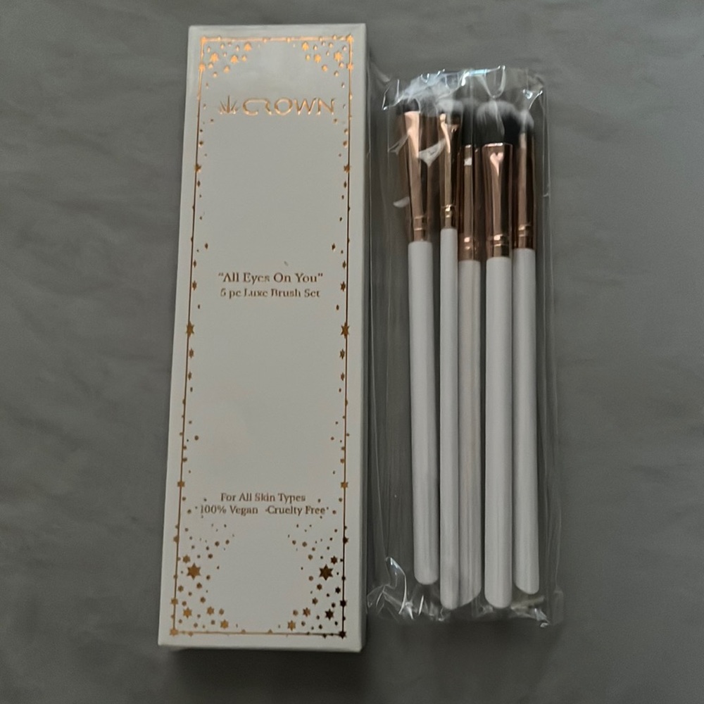 5 pc luxe brush set